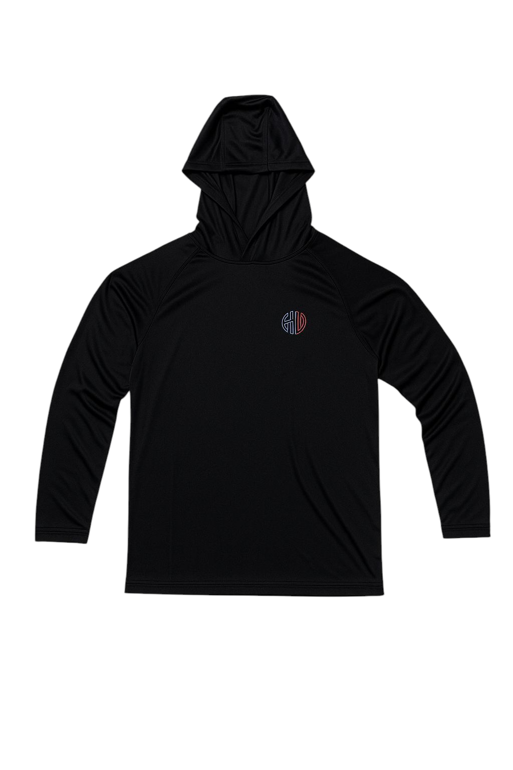 Blue and Red Performance Hoodie | Happy Whackers