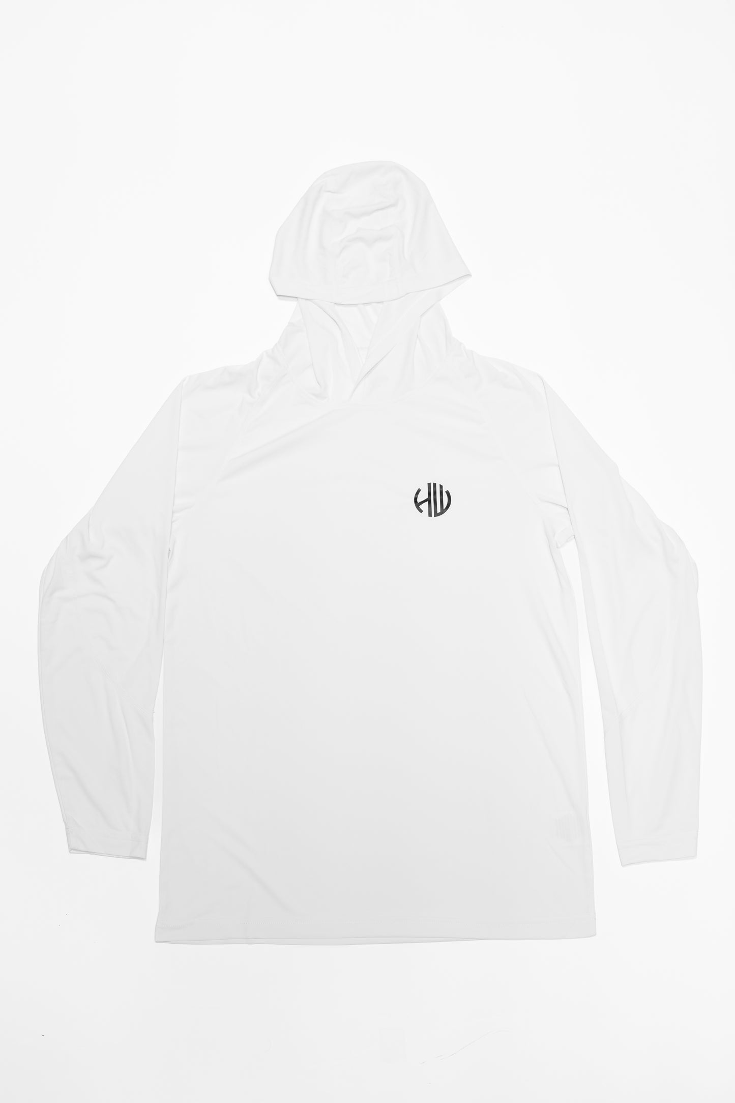 White Performance Hoodie | Happy Whackers