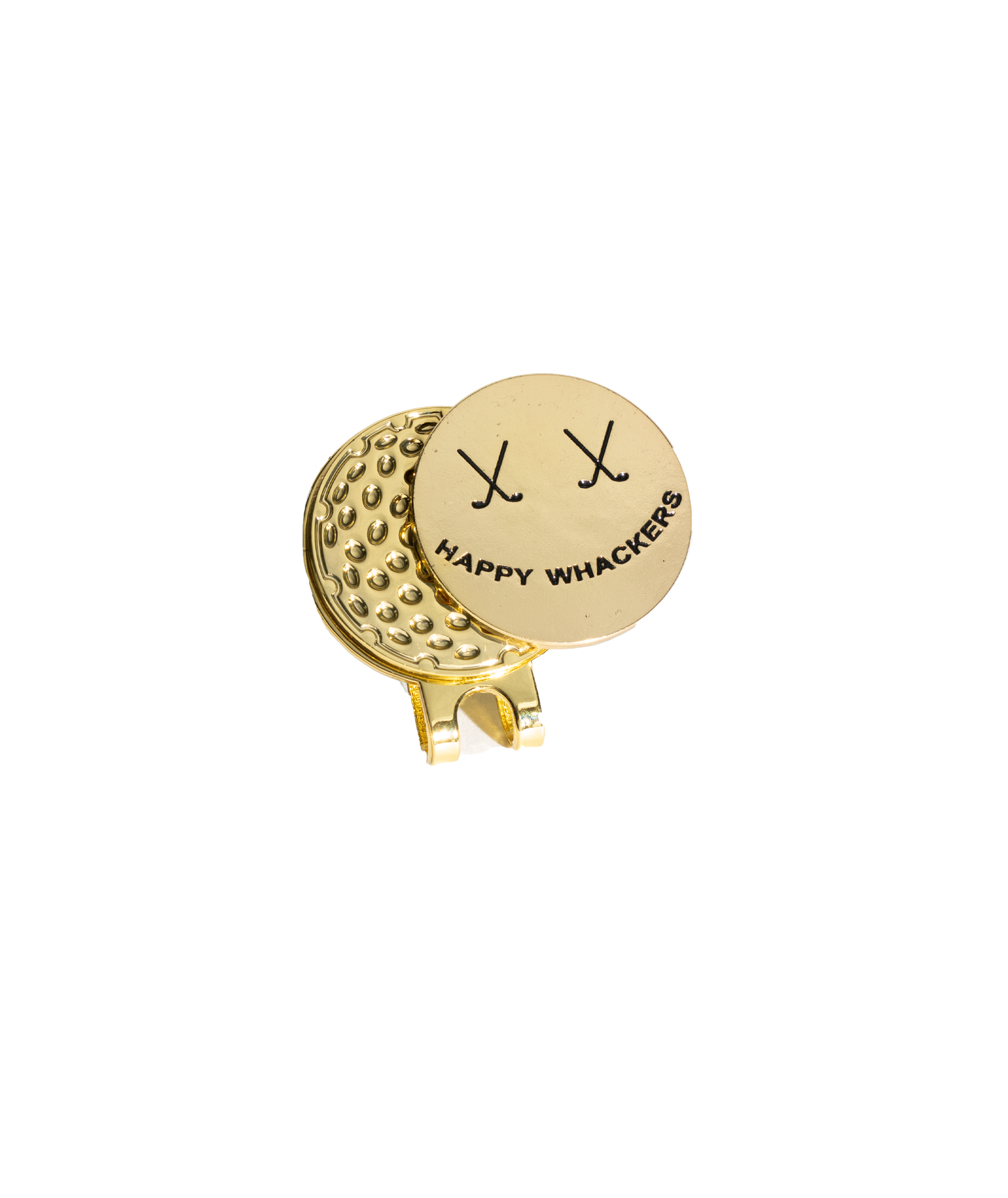 Gold Ball Markers | Happy Whackers