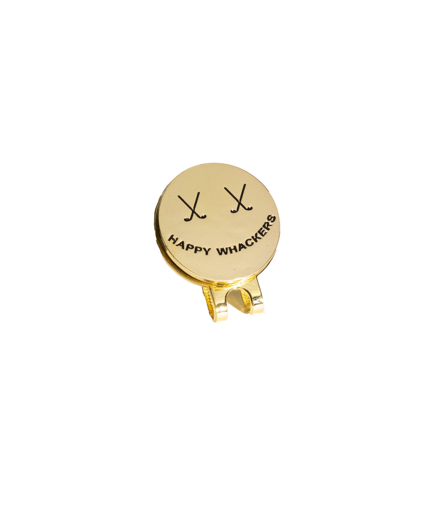 Gold Ball Markers | Happy Whackers