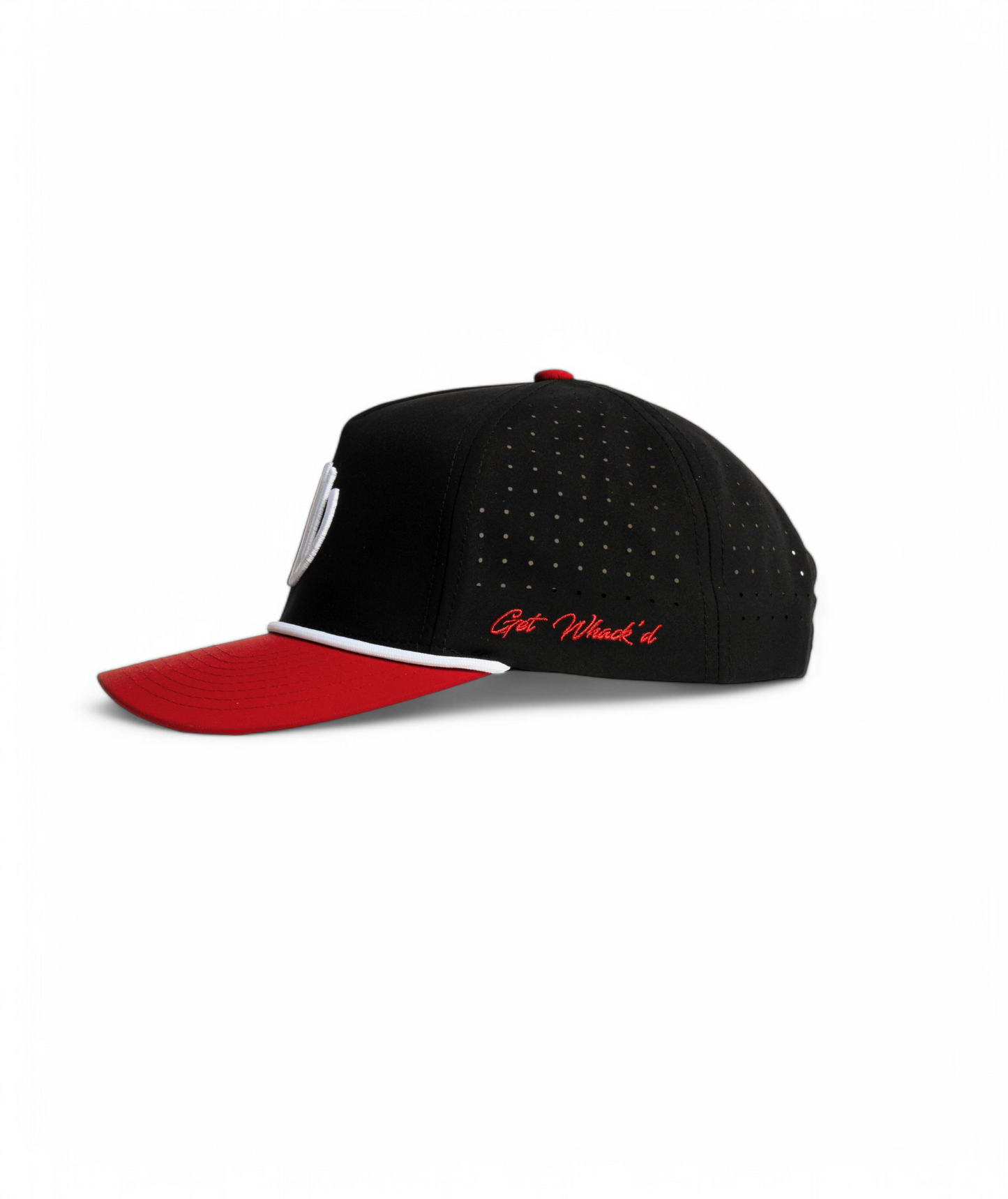 Red and Black Miami Edition Hat | Happy Whackers