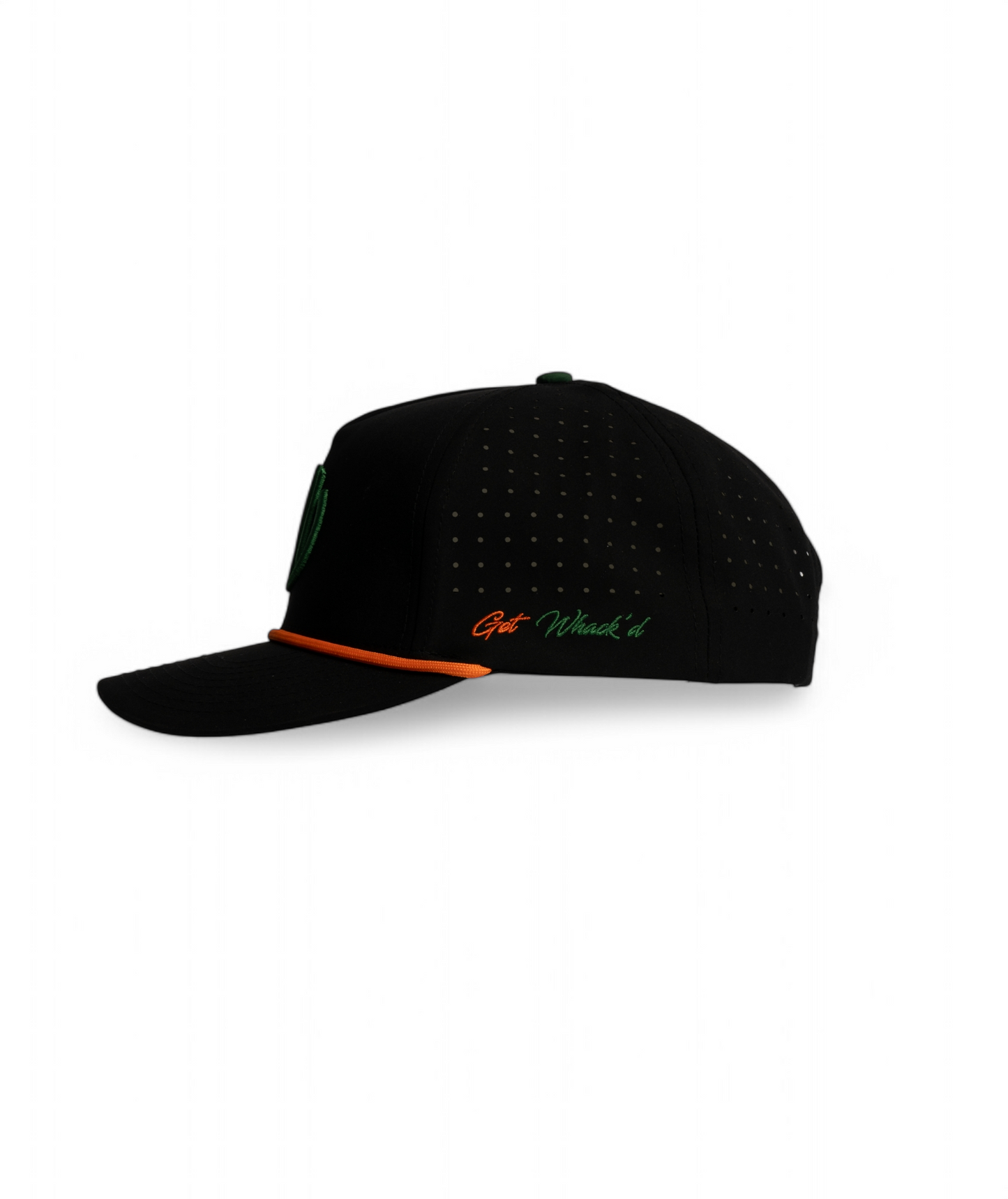 Green and Orange Miami Edition Hat | Happy Whackers