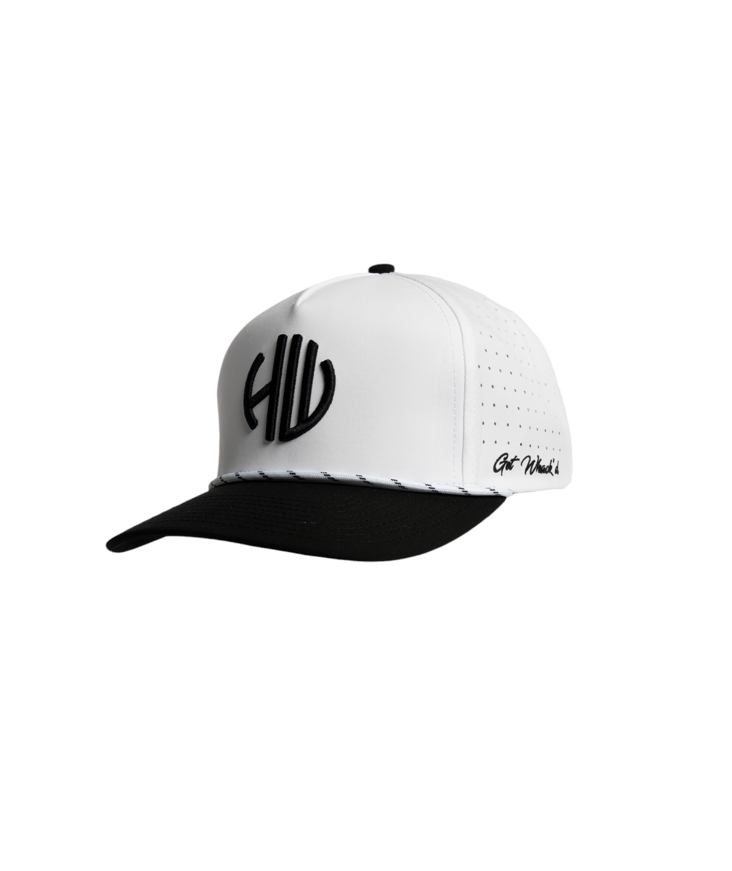 White Rope Trucker Hat | Happy Whackers
