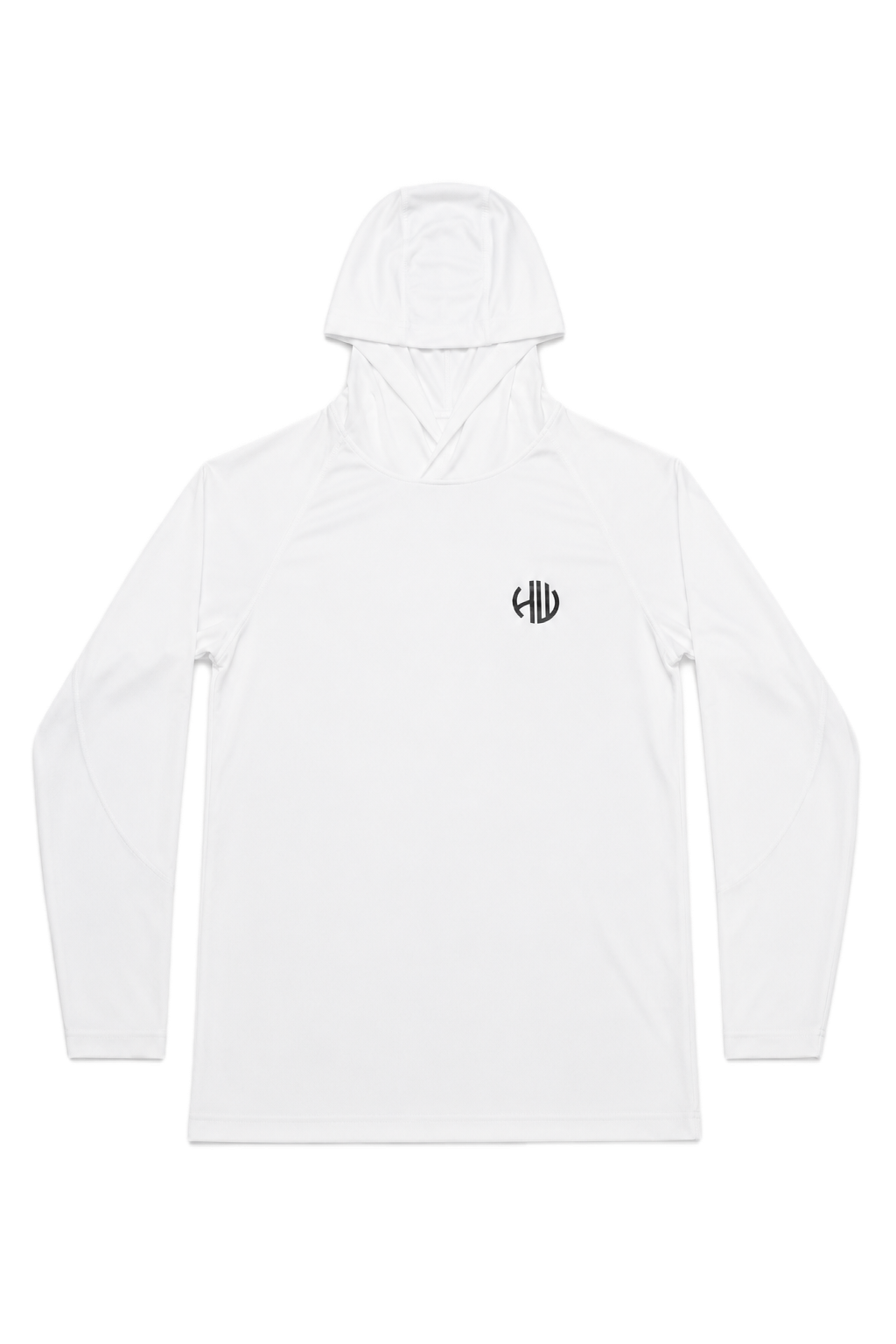 White Performance Hoodie | Happy Whackers