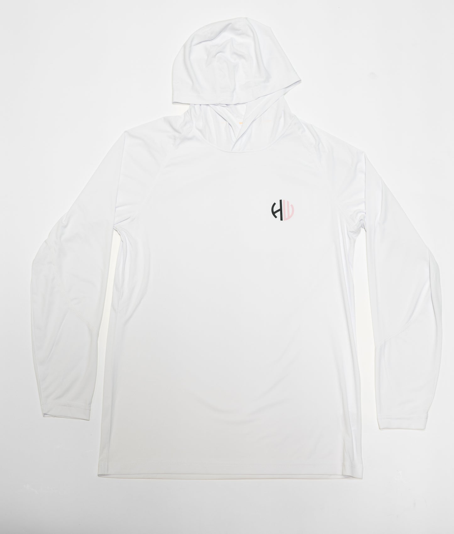 White Pink and Black Performance Hoodie | Happy Whackers