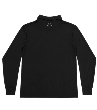 Stealth Oversized Longsleeve Polo | Happy Whackers