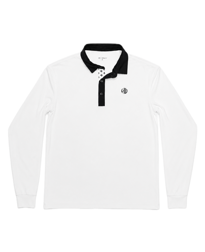 Signature Long Sleeve Performance Polo | Happy Whackers