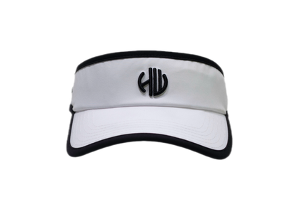 White Visor Hat | Happy Whackers