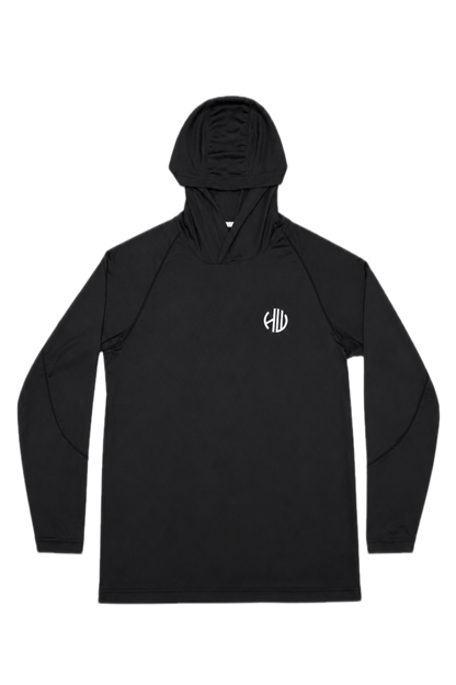 Black Performance Hoodie | Happy Whackers