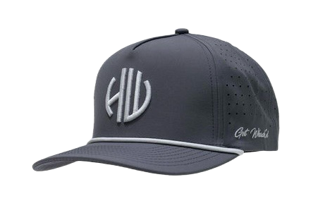 Cool Grey and White Hat | HappyWhackers