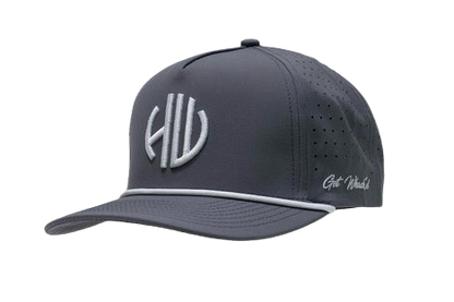 Cool Grey and White Hat | HappyWhackers