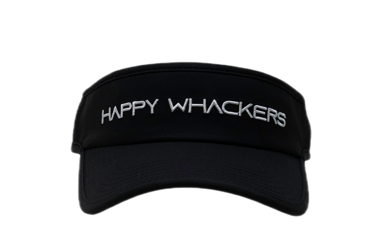 Black Visor Hat | Happy Whackers