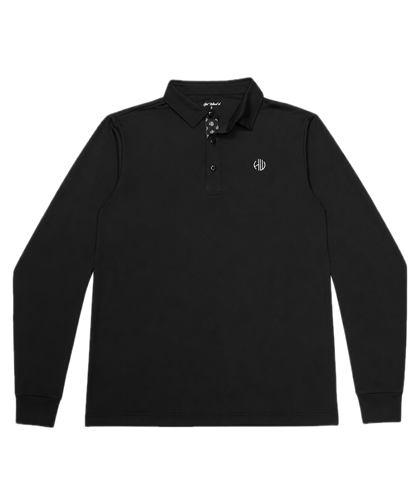 Stealth Oversized Longsleeve Polo | Happy Whackers