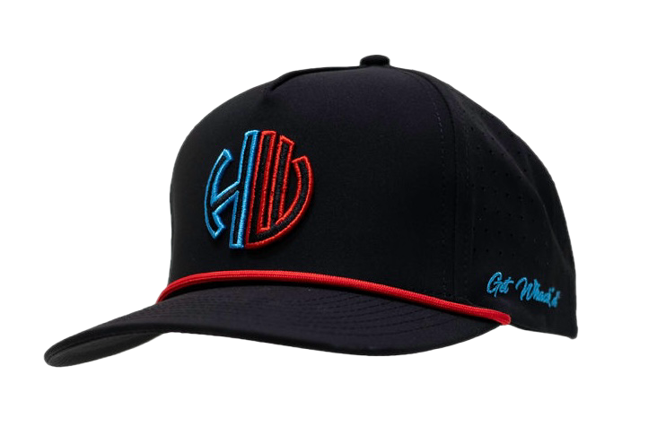 Blue and Red Miami Edition Hat | Happy Whackers