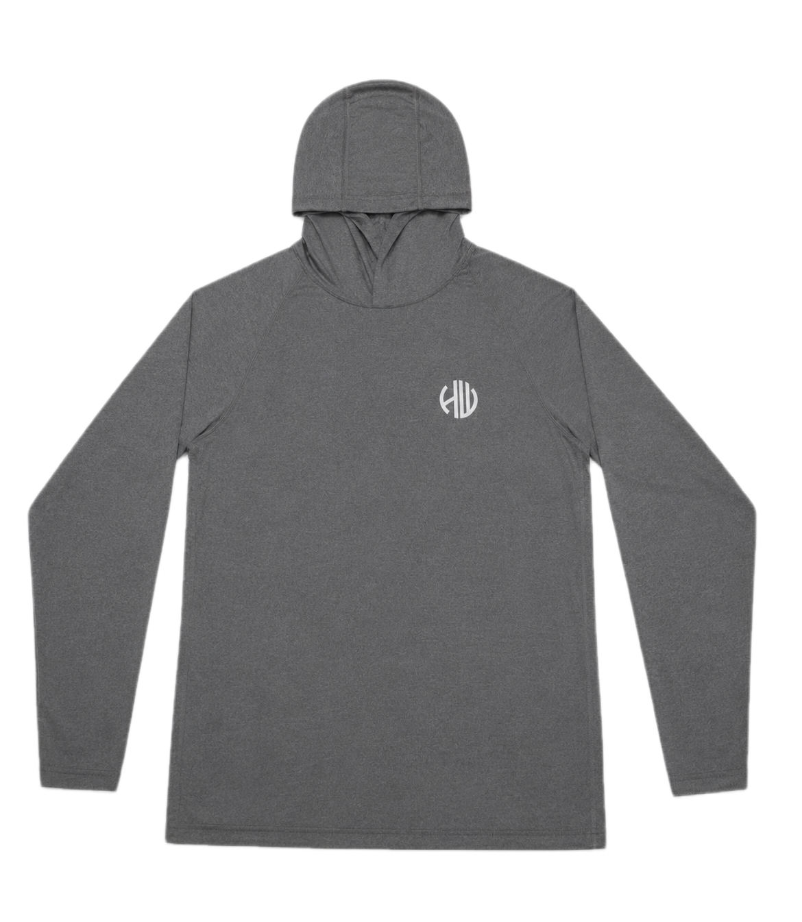 Cool Grey Performance Hoodie | Happy Whackers