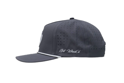 Cool Grey and White Hat | HappyWhackers